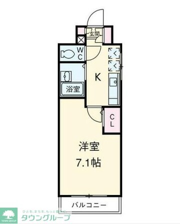 エステムコート駒込六義園の物件間取画像